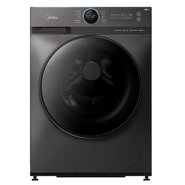 מכונת כביסה פתח חזית 10 ק"ג טיטניום דגם MF200W100W