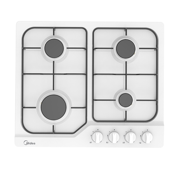 כיריים גז Midea 60SJ401 60 ס"מ - 4 להבות, משטח אמייל ורשתות אמייל